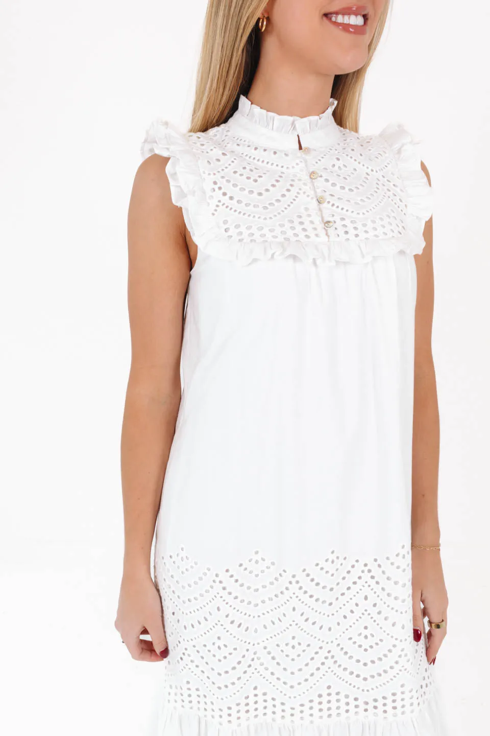 The Chelsea Midi Dress - White sold by The Impeccable Pig product image thumbnail 2