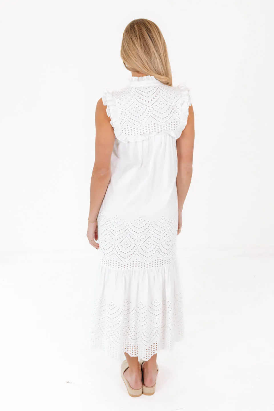 The Chelsea Midi Dress - White sold by The Impeccable Pig product image thumbnail 5