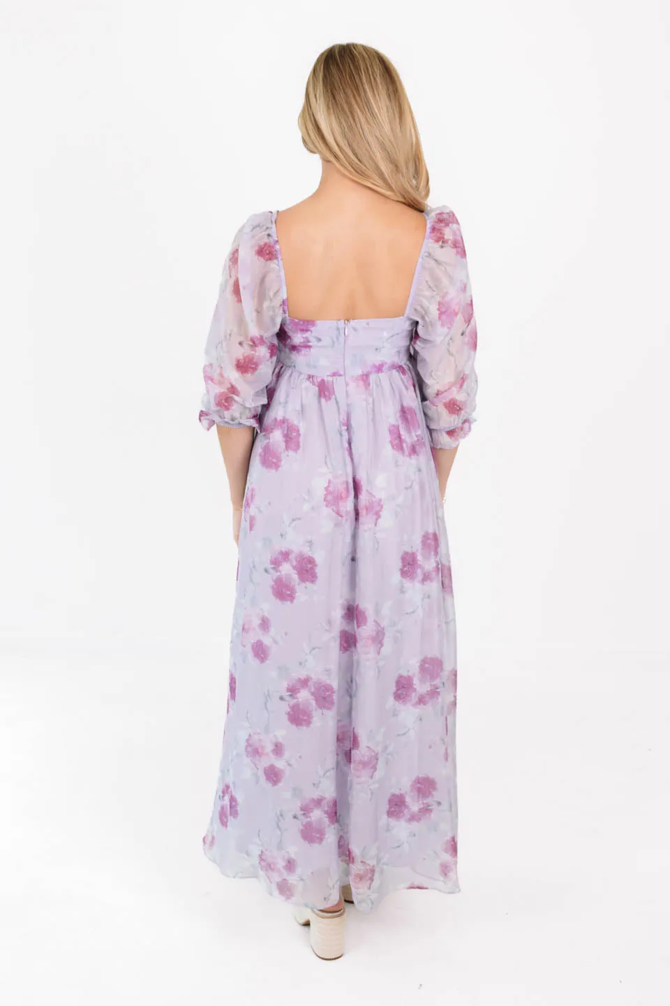 Double Take Midi Dress - Lavender sold by The Impeccable Pig product image thumbnail 5