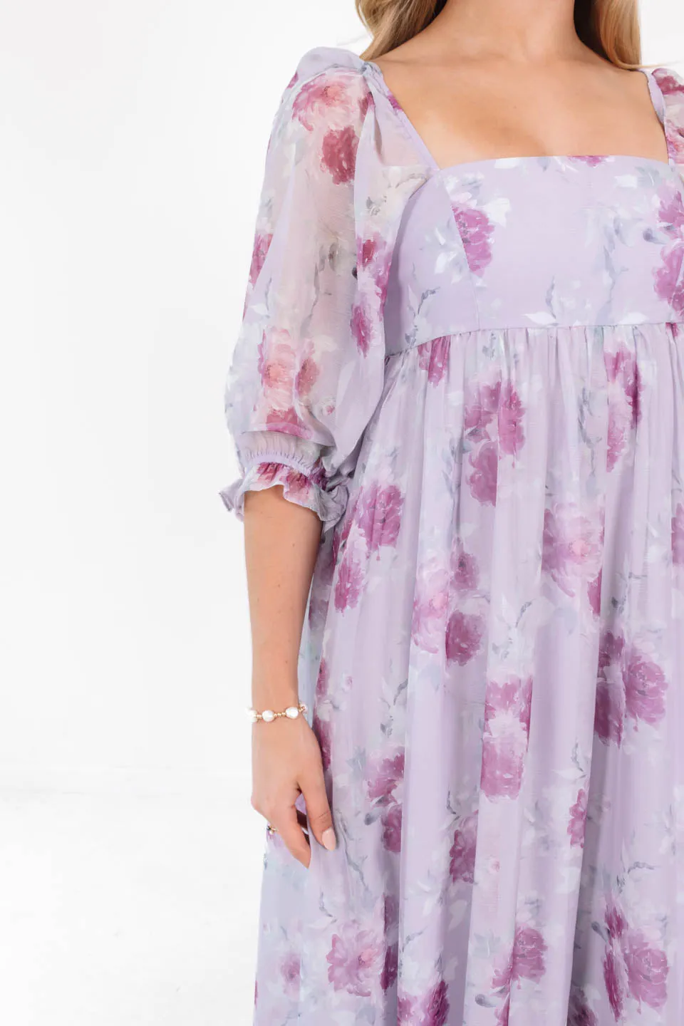 Double Take Midi Dress - Lavender sold by The Impeccable Pig product image thumbnail 3