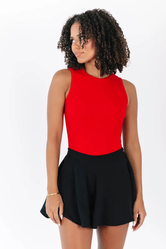 Back To Basics Bodysuit - Red sold by The Impeccable Pig