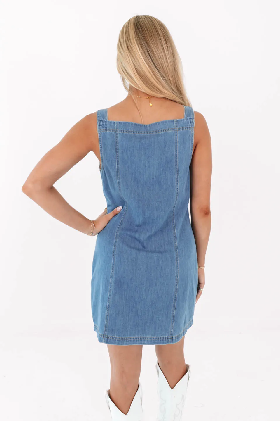 Go Getter Dress - Denim sold by The Impeccable Pig product image thumbnail 4