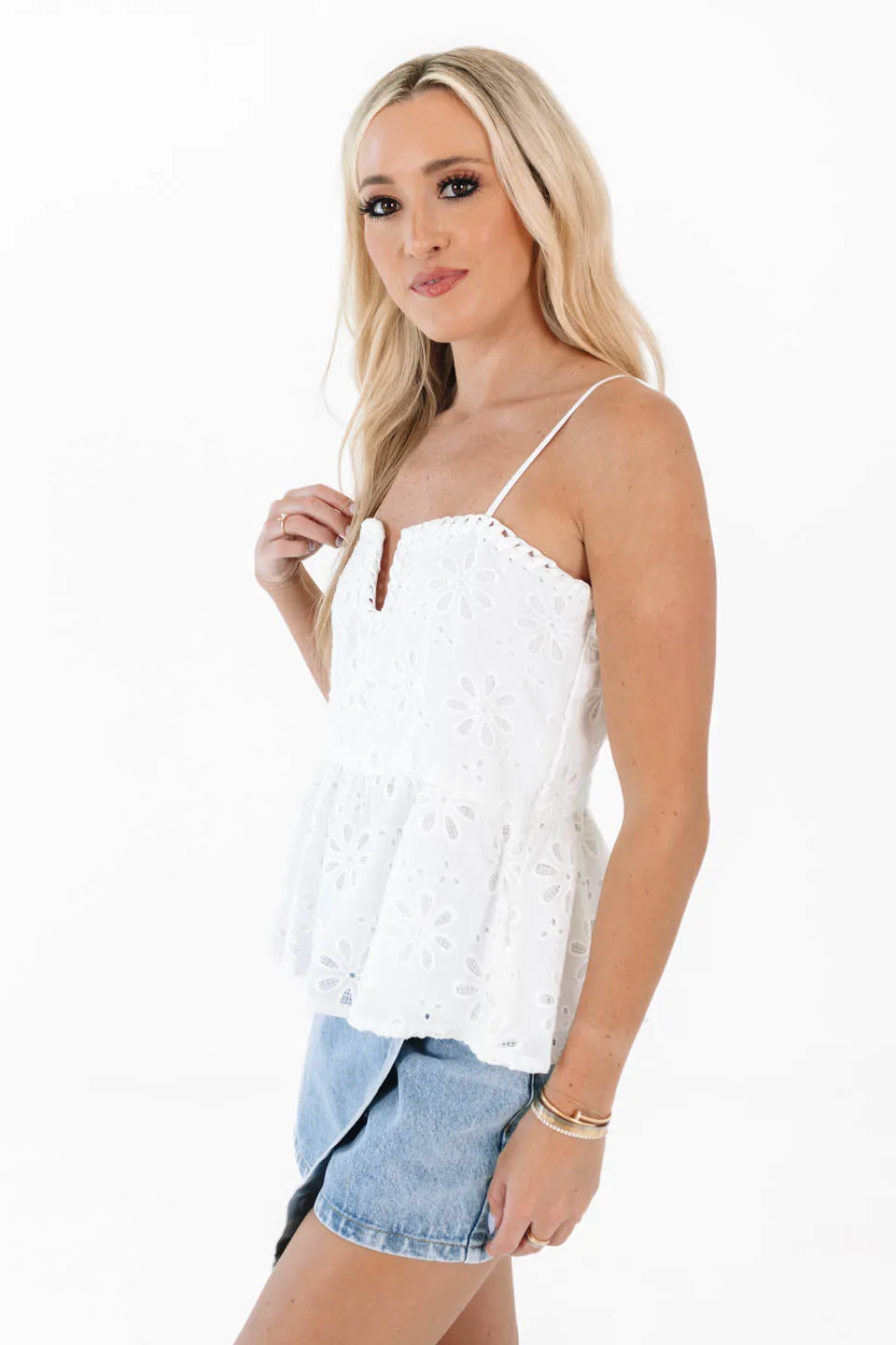 Let It Grow Top - White sold by The Impeccable Pig product image thumbnail 4