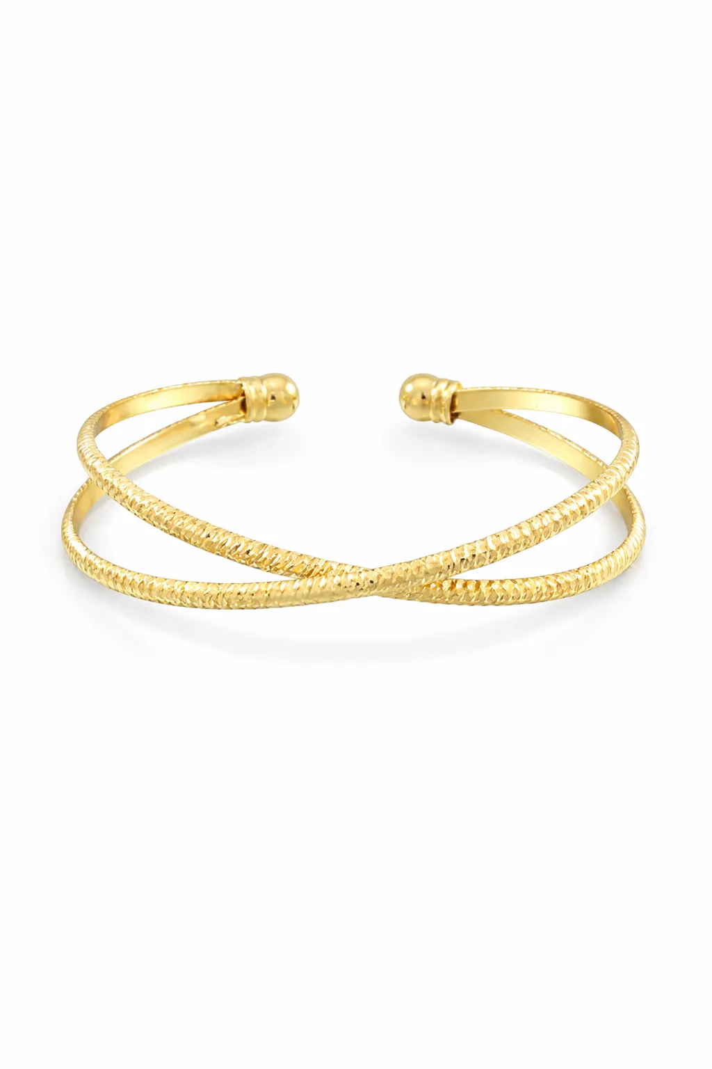 Twist Shine Cuff - Gold sold by The Impeccable Pig