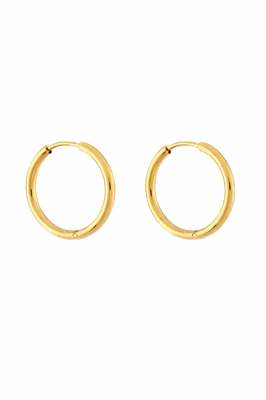 Golden Hour Hoops - Gold sold by The Impeccable Pig