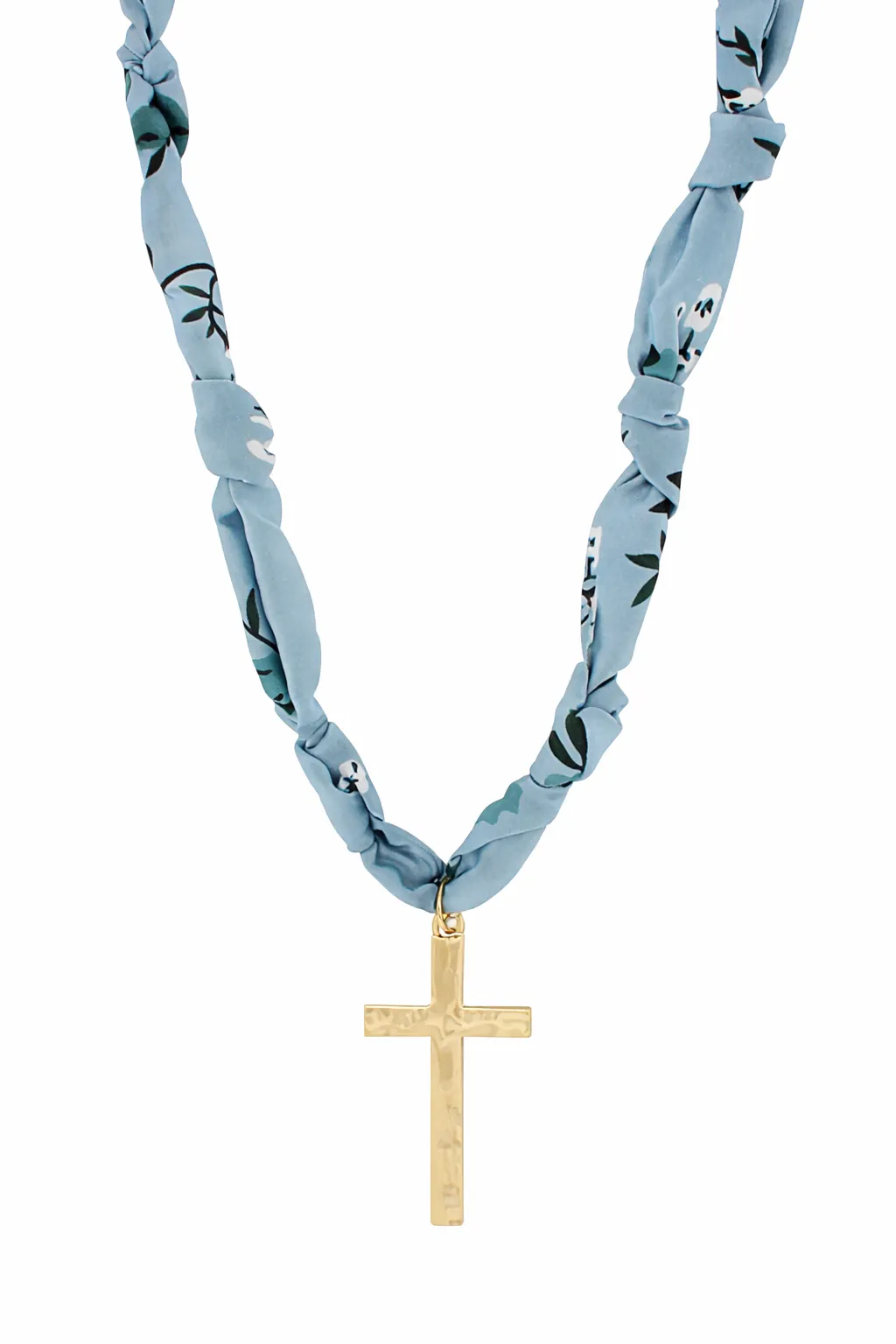 Wrapped Luxe Necklace - Blue sold by The Impeccable Pig