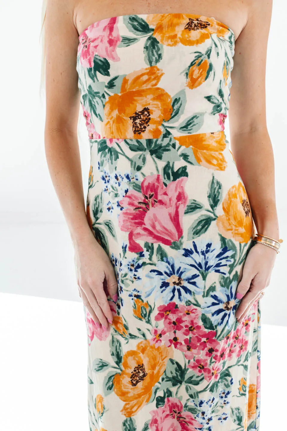 Blooming Beauty Midi Dress - Multi sold by The Impeccable Pig product image thumbnail 2