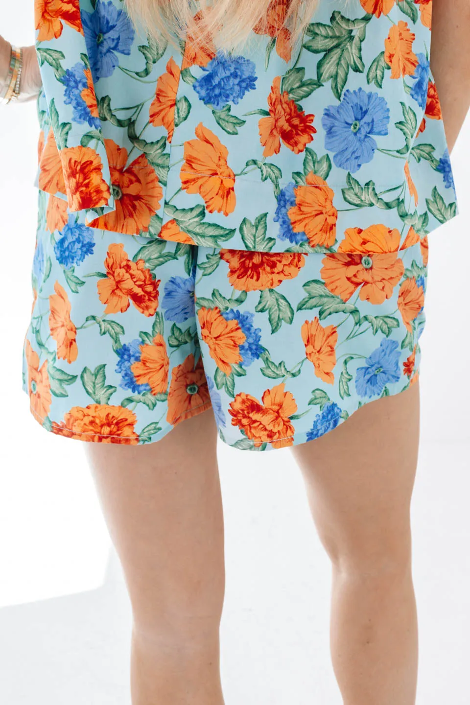 Big Blooms Shorts - Multi sold by The Impeccable Pig product image thumbnail 4