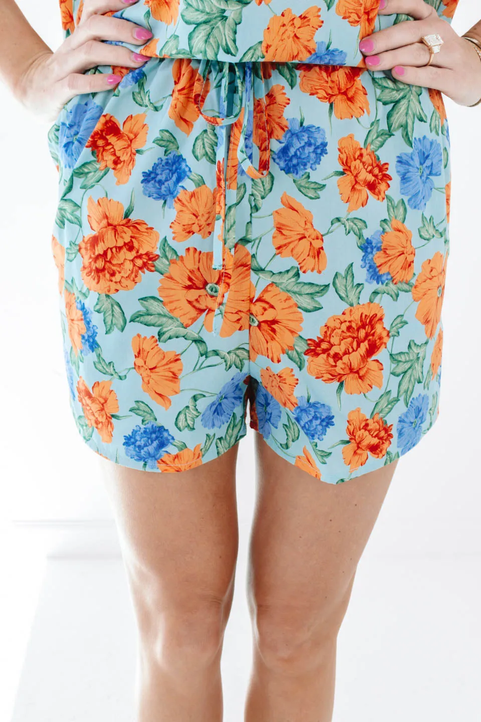 Big Blooms Shorts - Multi sold by The Impeccable Pig product image thumbnail 2