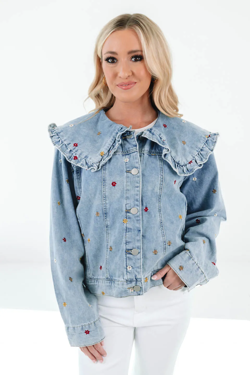 Honest Love Denim Jacket - Denim sold by The Impeccable Pig