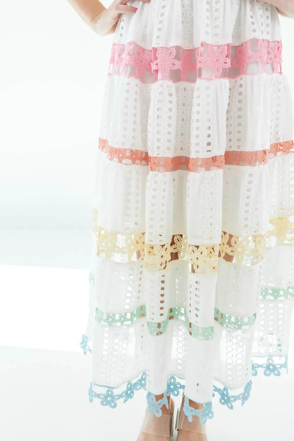 Day By Day Midi Dress - White sold by The Impeccable Pig product image thumbnail 4