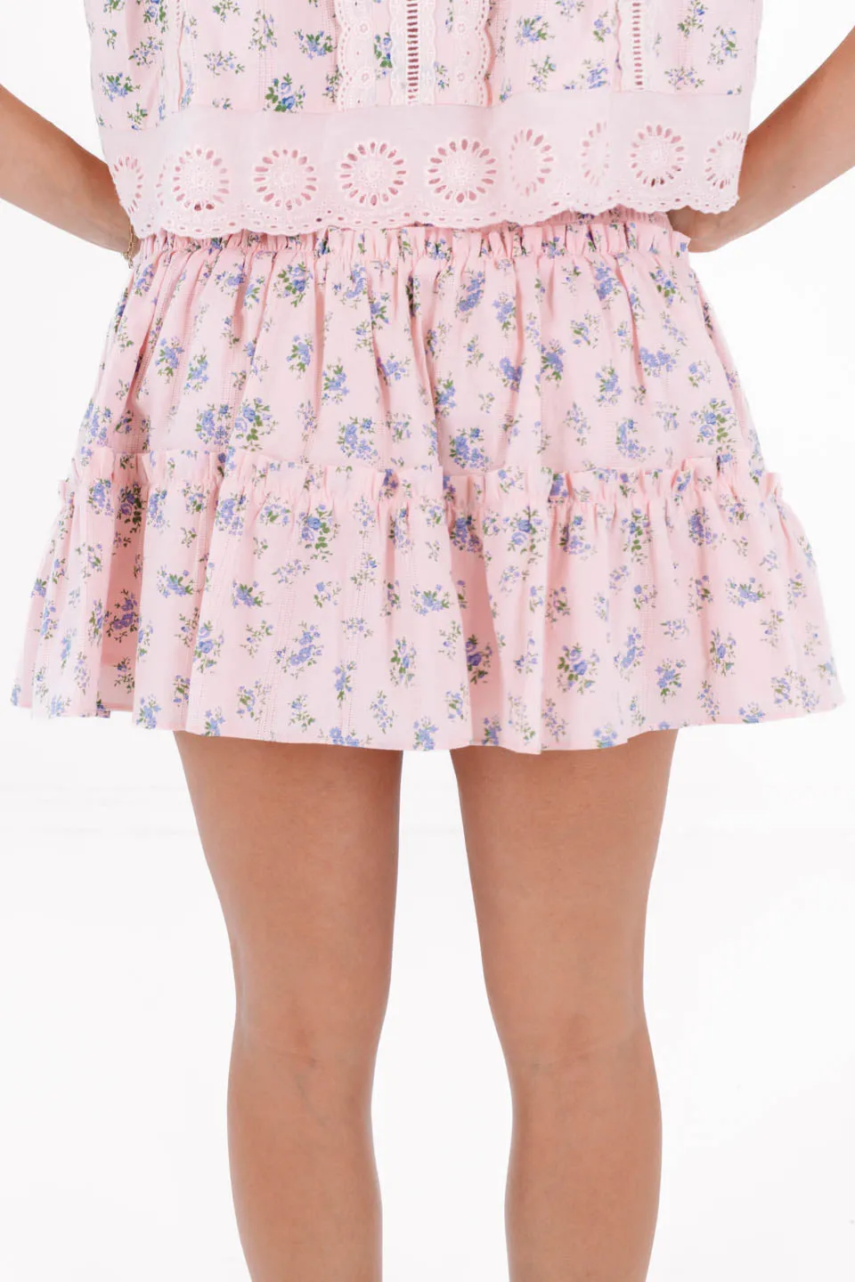 The Penny Lace Skort - Pink sold by The Impeccable Pig product image thumbnail 4