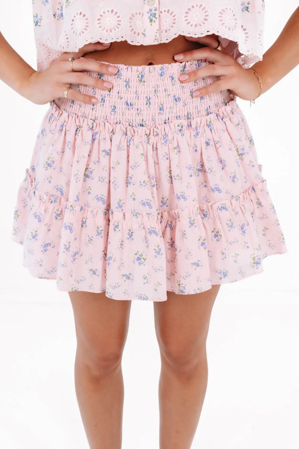 The Penny Lace Skort - Pink sold by The Impeccable Pig