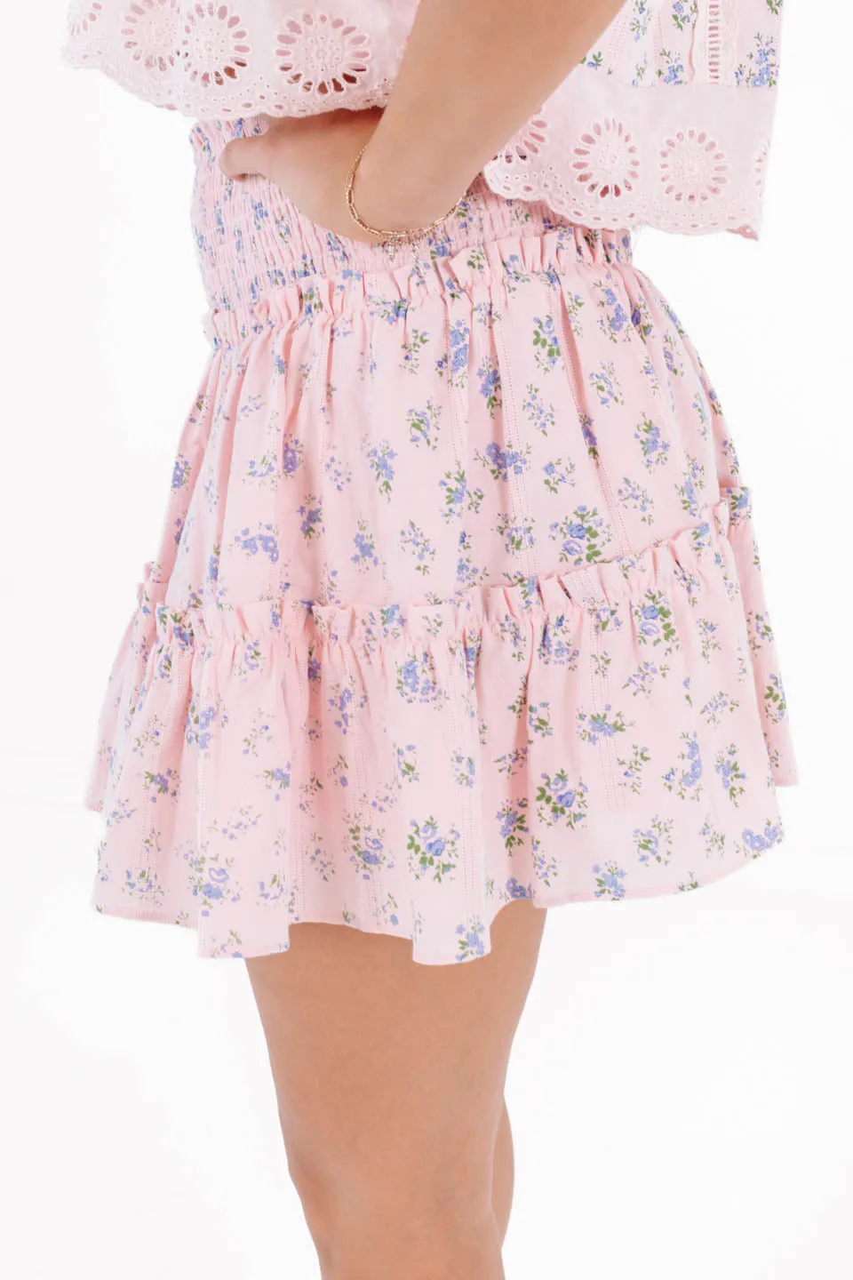 The Penny Lace Skort - Pink sold by The Impeccable Pig product image thumbnail 3