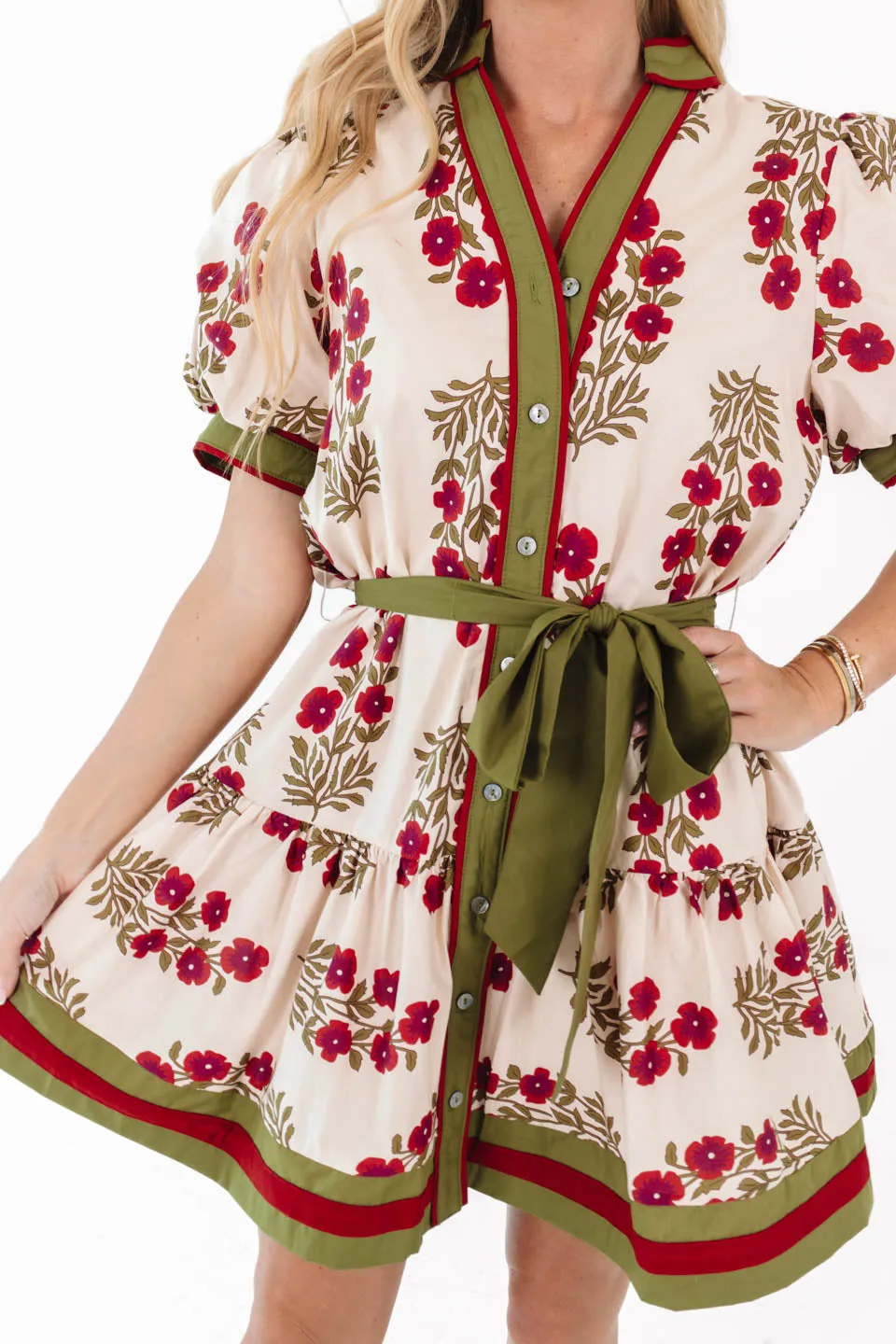 Autumn Edit Dress - Cream sold by The Impeccable Pig product image thumbnail 4