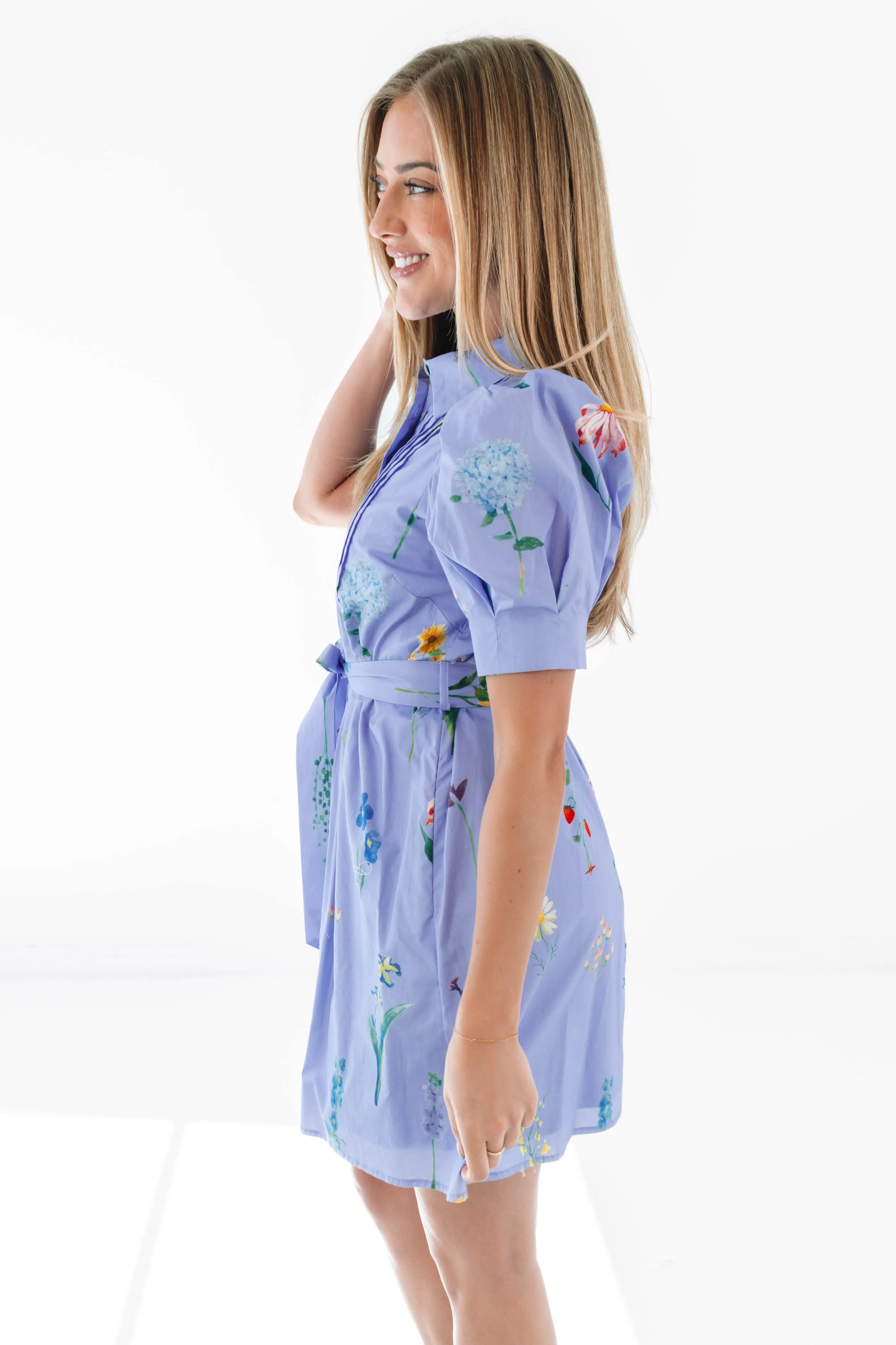 Flirty And Sweet Dress - Periwinkle sold by The Impeccable Pig product image thumbnail 4