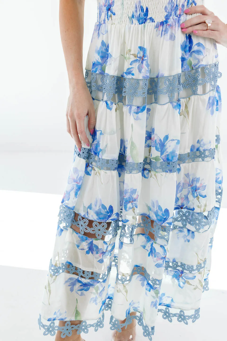 In The Wind Midi Dress - White sold by The Impeccable Pig product image thumbnail 3