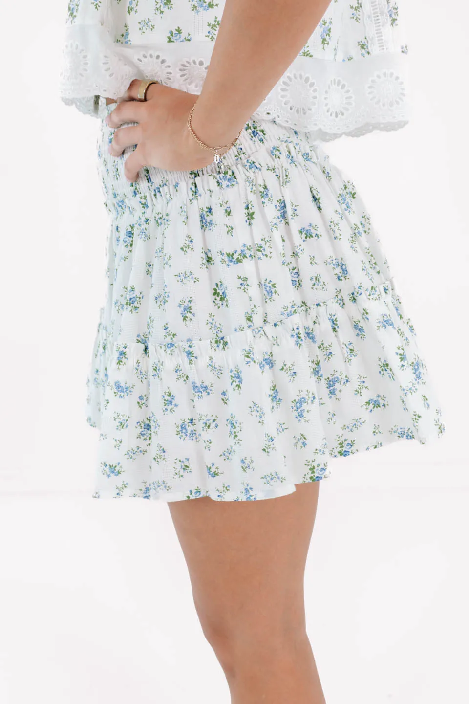 The Gabby Lace Skort - White sold by The Impeccable Pig product image thumbnail 4