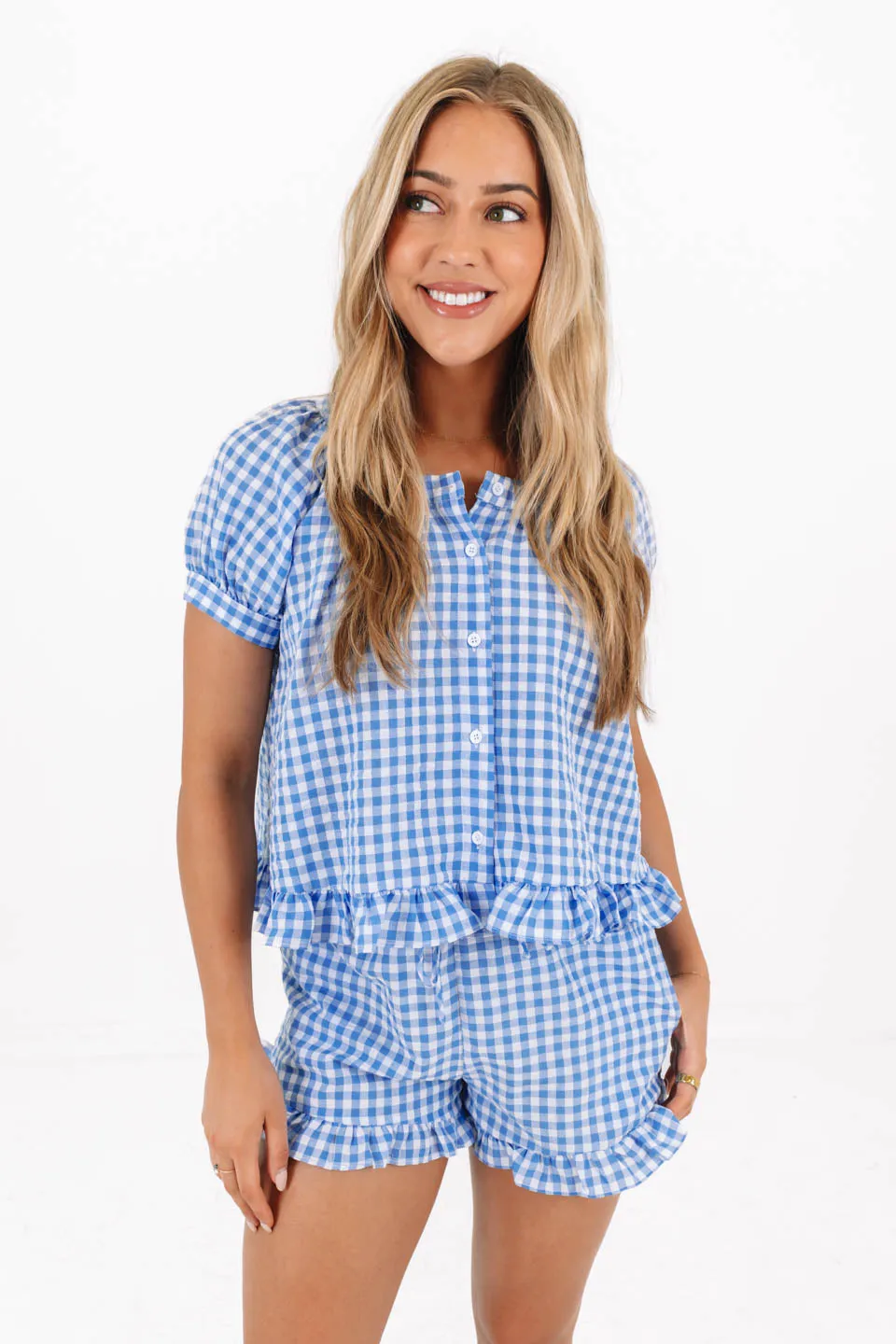 Picnic In The Park Top - Blue sold by The Impeccable Pig product image thumbnail 3