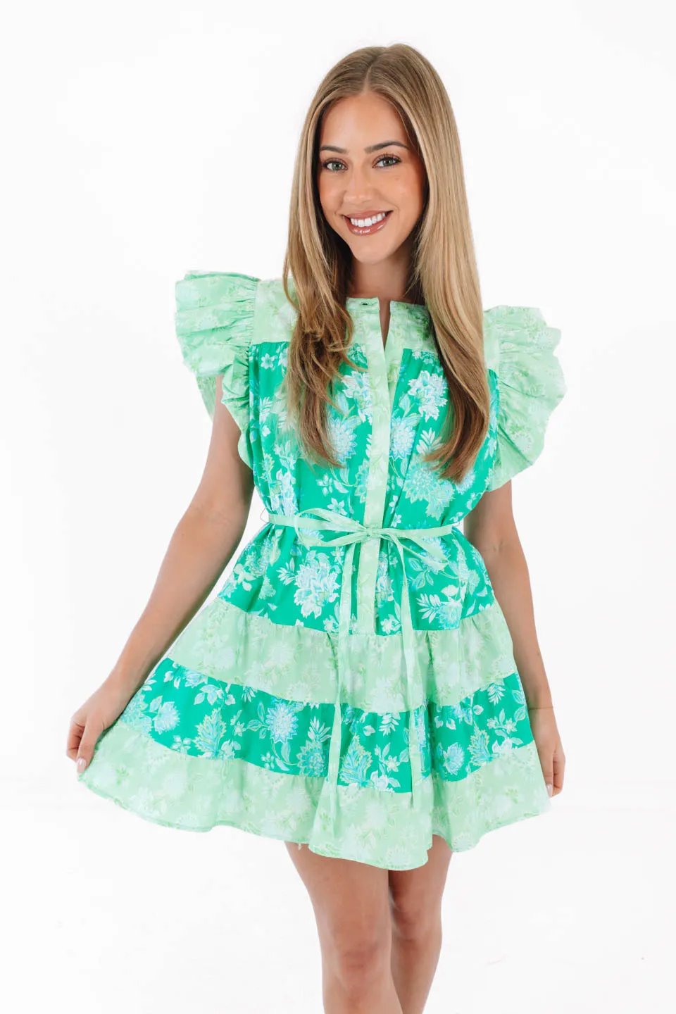 Simple Joys Dress - Green sold by The Impeccable Pig product image thumbnail 4
