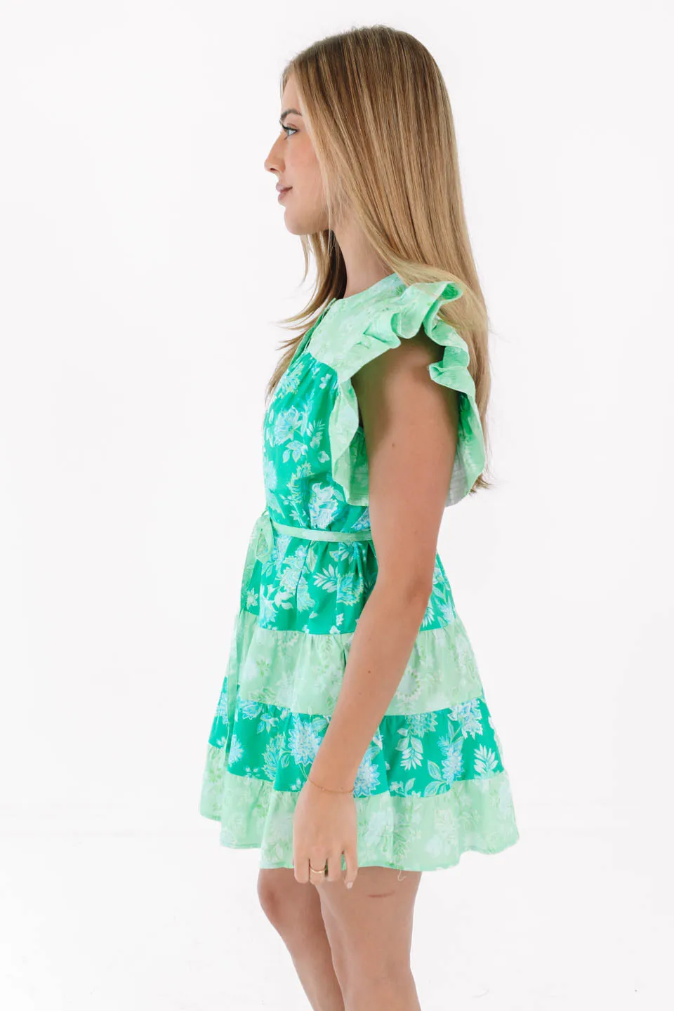 Simple Joys Dress - Green sold by The Impeccable Pig product image thumbnail 5