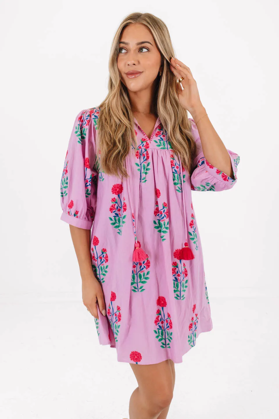 Turn Heads Dress - Pink sold by The Impeccable Pig product image thumbnail 2
