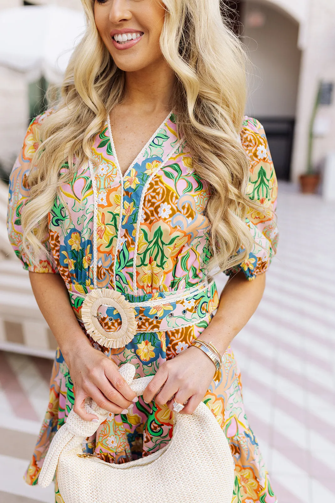 Color All Over Dress - Multi sold by The Impeccable Pig product image thumbnail 4