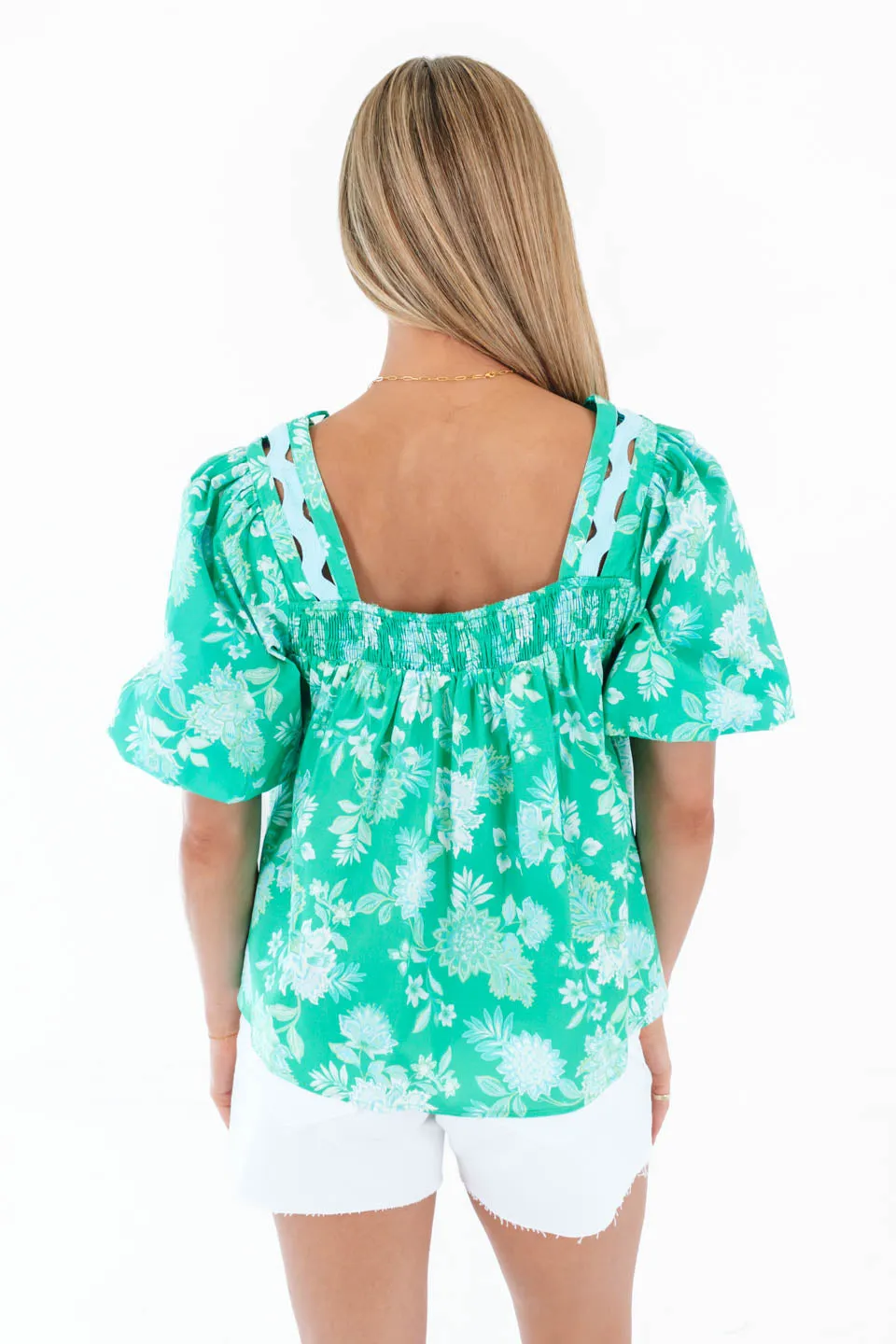 Call It Lucky Top - Green sold by The Impeccable Pig product image thumbnail 5