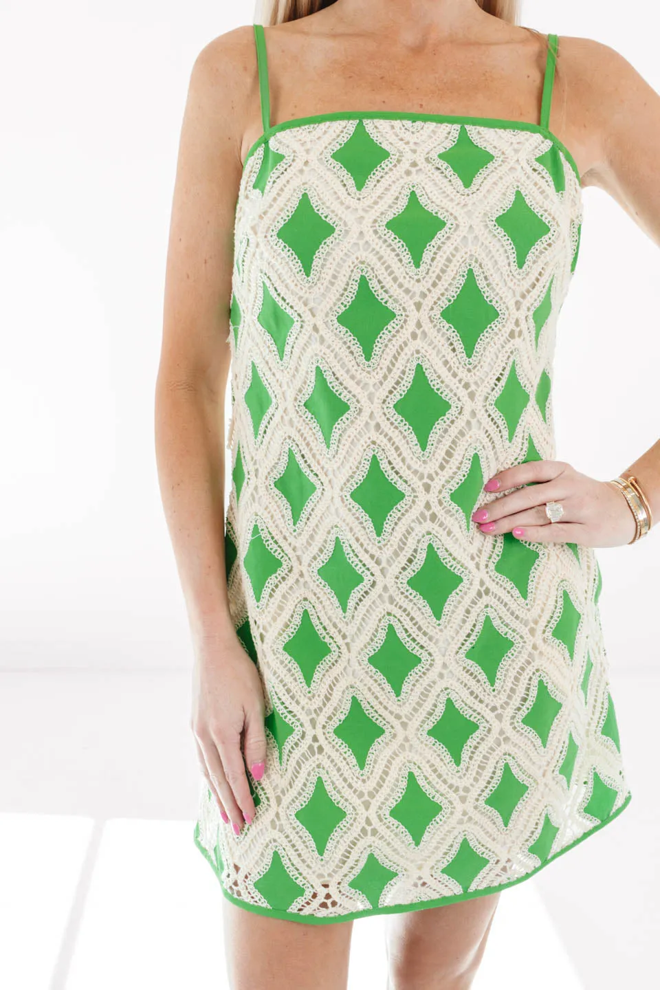 Retro Rave Dress - Green sold by The Impeccable Pig product image thumbnail 5