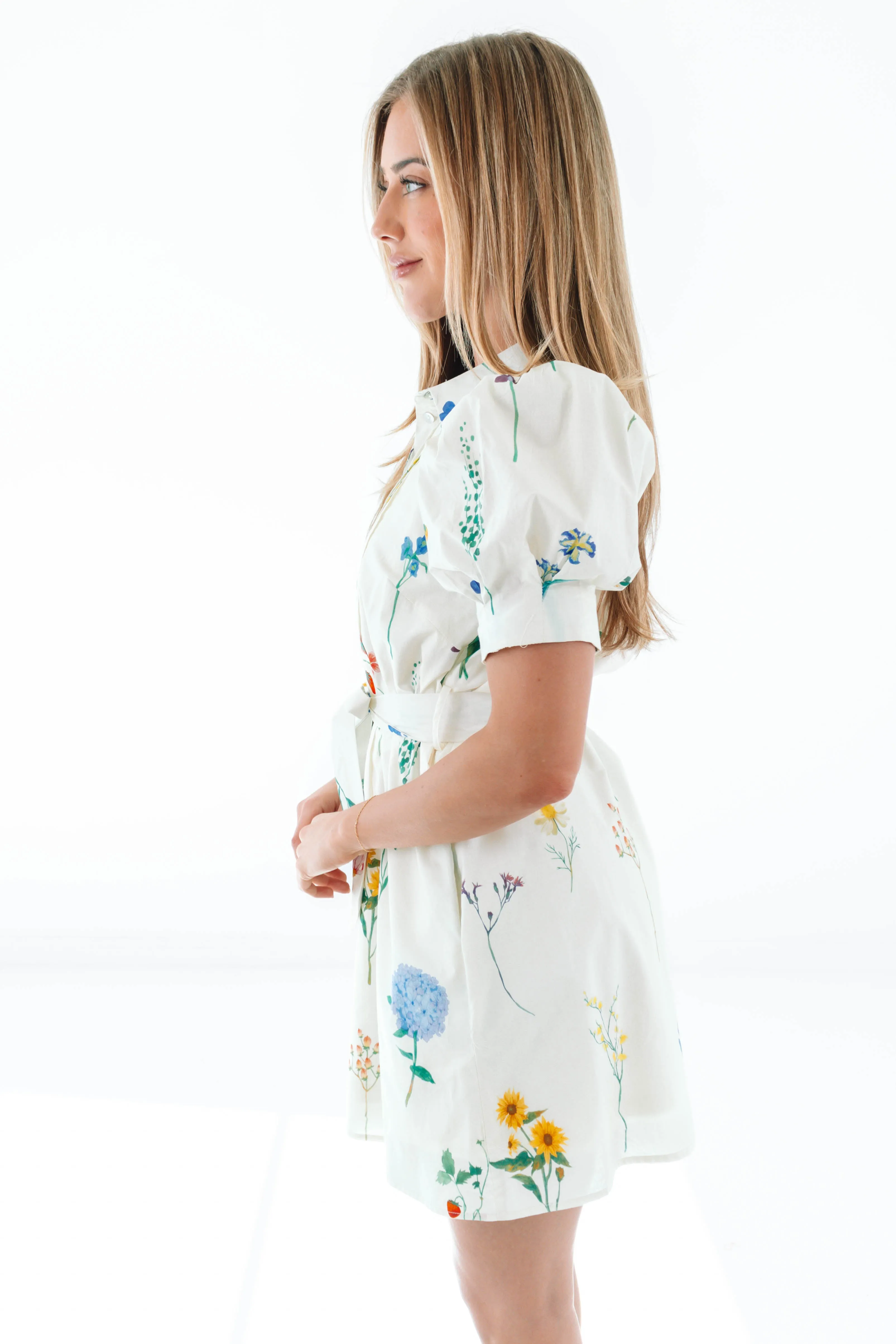 Flirty And Sweet Dress - Cream sold by The Impeccable Pig product image thumbnail 4