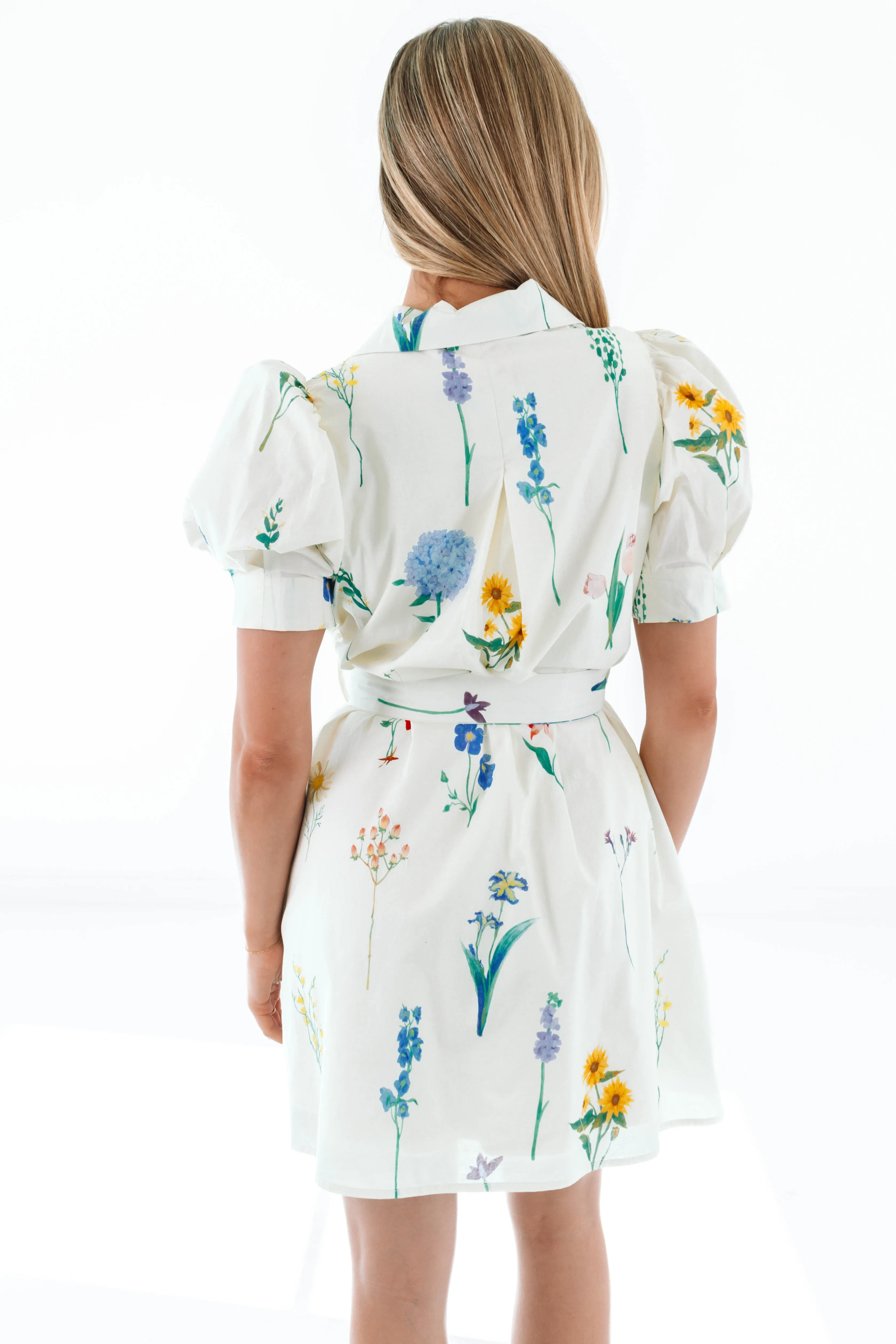 Flirty And Sweet Dress - Cream sold by The Impeccable Pig product image thumbnail 5