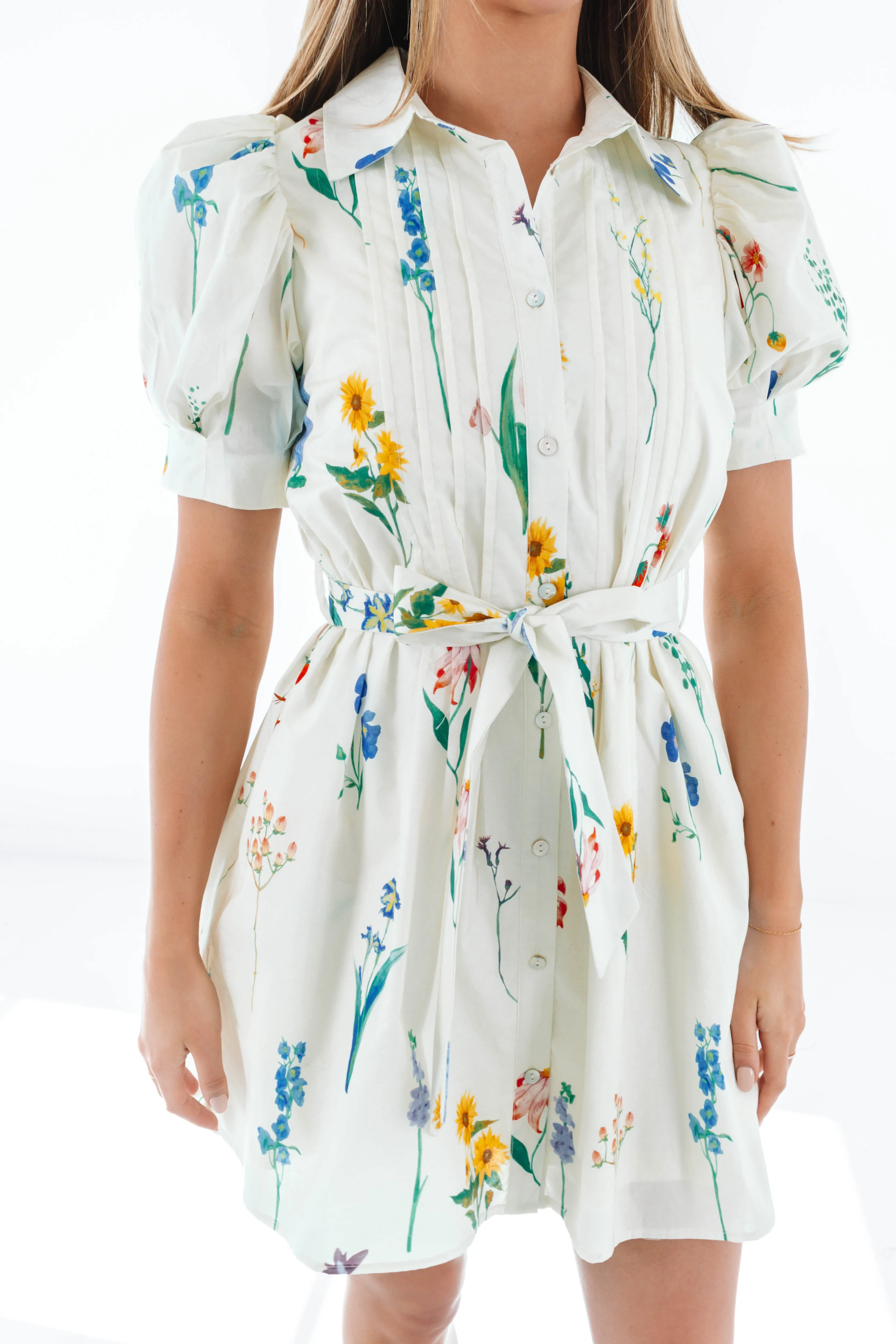 Flirty And Sweet Dress - Cream sold by The Impeccable Pig product image thumbnail 2