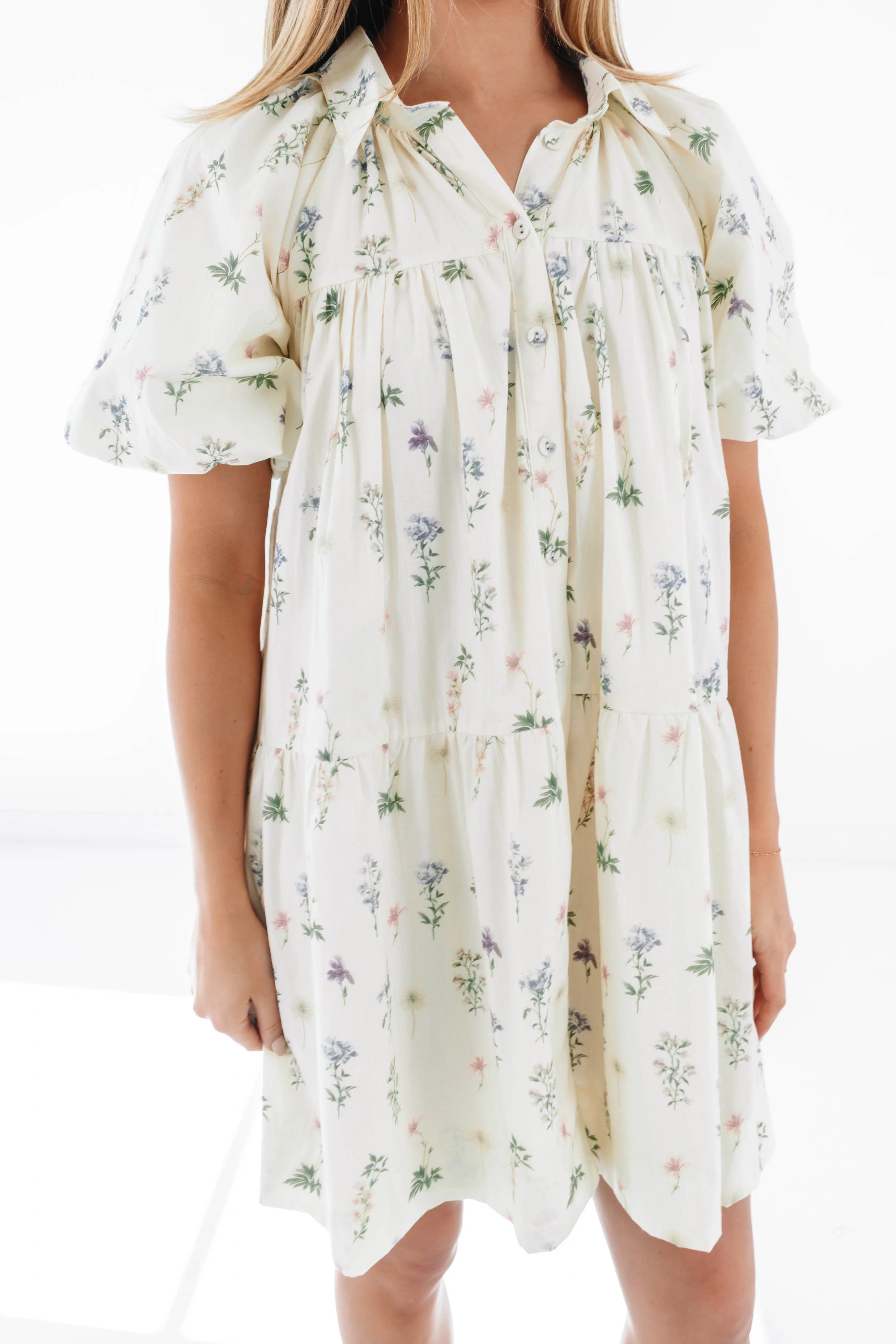Hazy Days Dress - Cream sold by The Impeccable Pig product image thumbnail 3