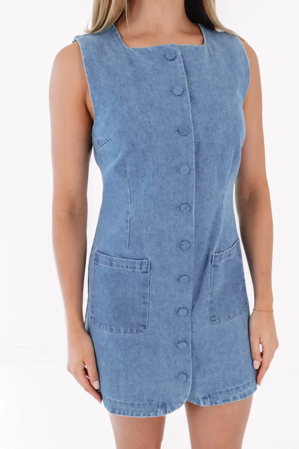 This Is Our Year Dress - Denim sold by The Impeccable Pig product image thumbnail 3