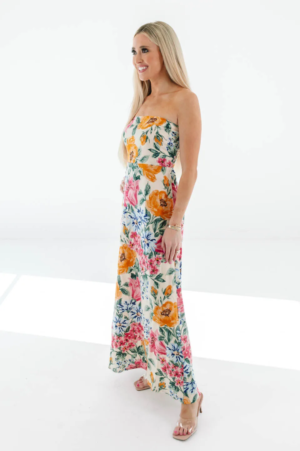 Blooming Beauty Midi Dress - Multi sold by The Impeccable Pig product image thumbnail 4