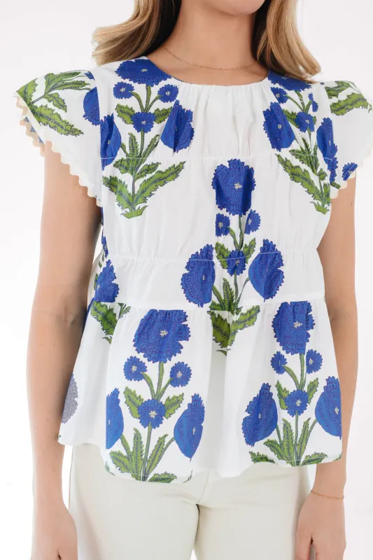 Easy Breezy Top - White made by THML