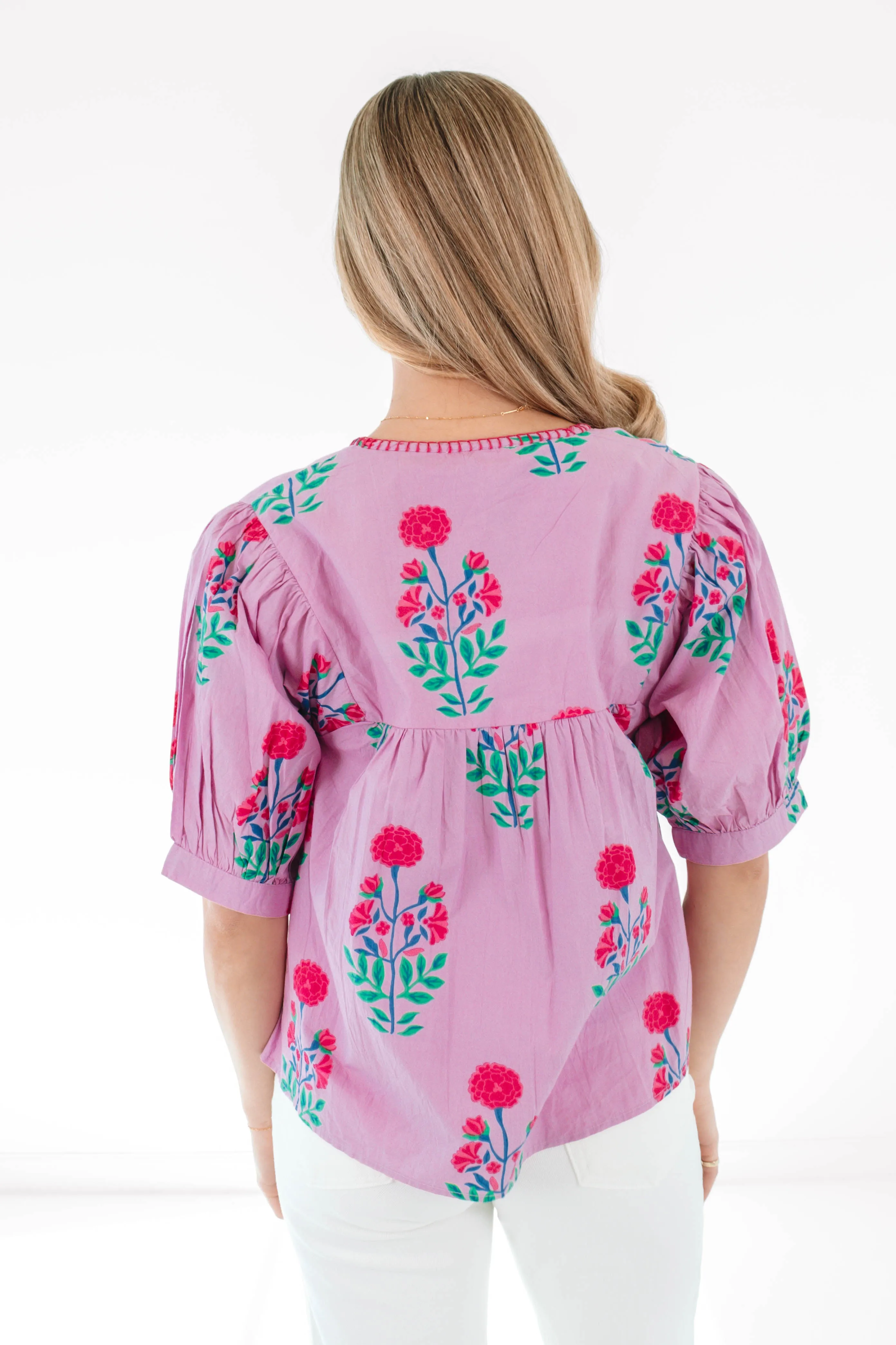 Pink Priorities Top - Pink sold by The Impeccable Pig product image thumbnail 5