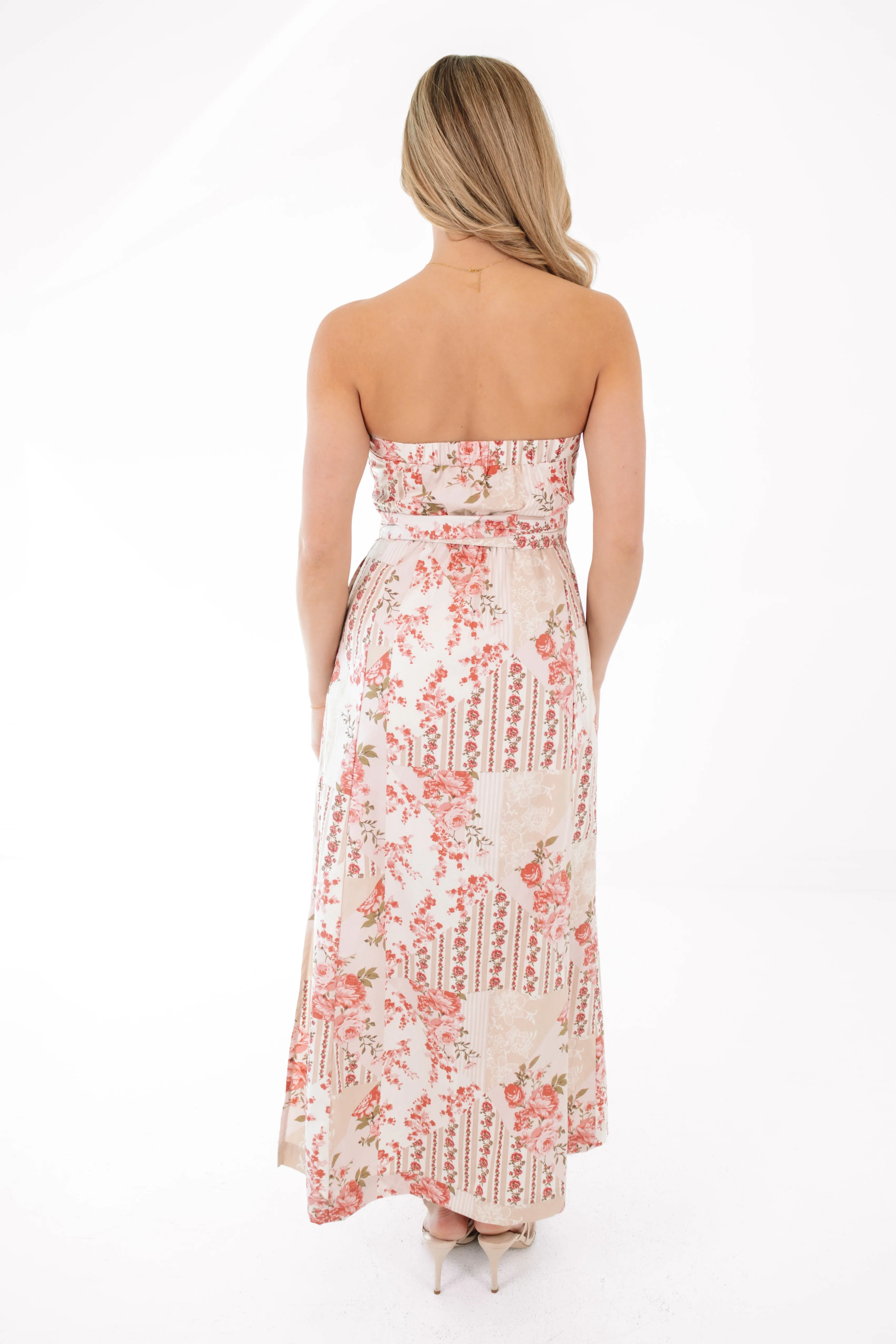 Moving To Montauk Midi Dress - Taupe sold by The Impeccable Pig product image thumbnail 4