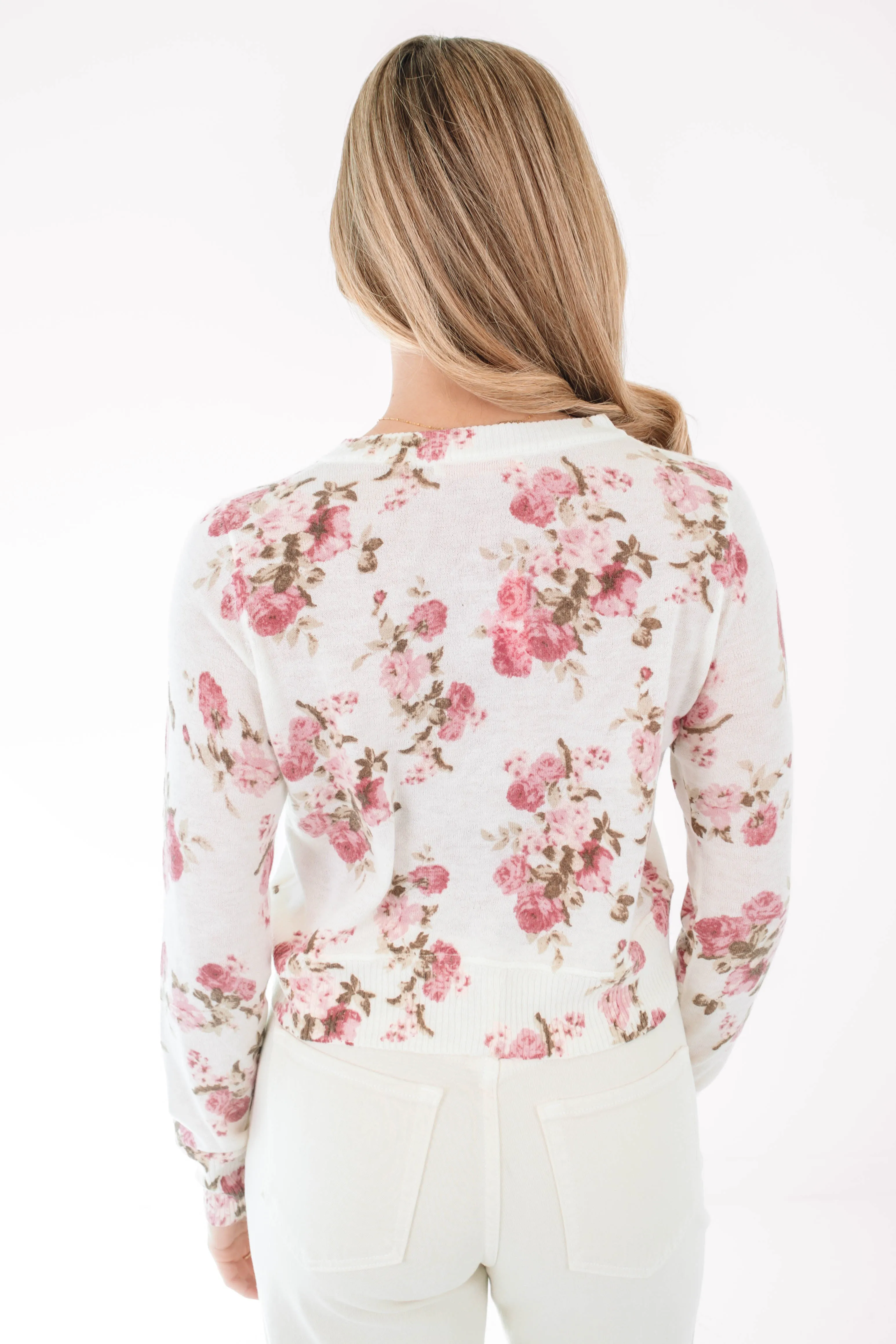 Girl Next Door Cardigan - Cream sold by The Impeccable Pig product image thumbnail 5