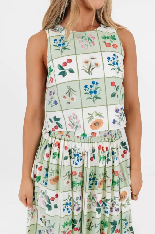 Fresh Pick Top - Green made by entro