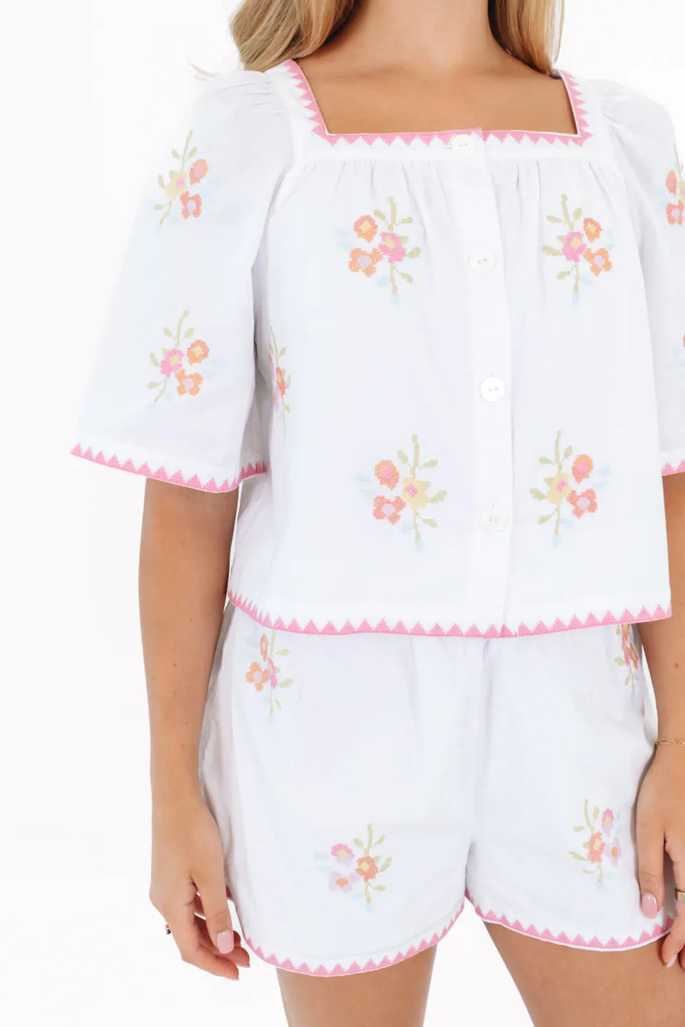 The Candace Top - White sold by The Impeccable Pig