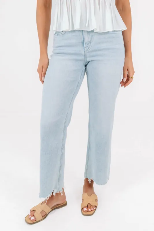 All About You Jeans - Light Denim made by Vervet