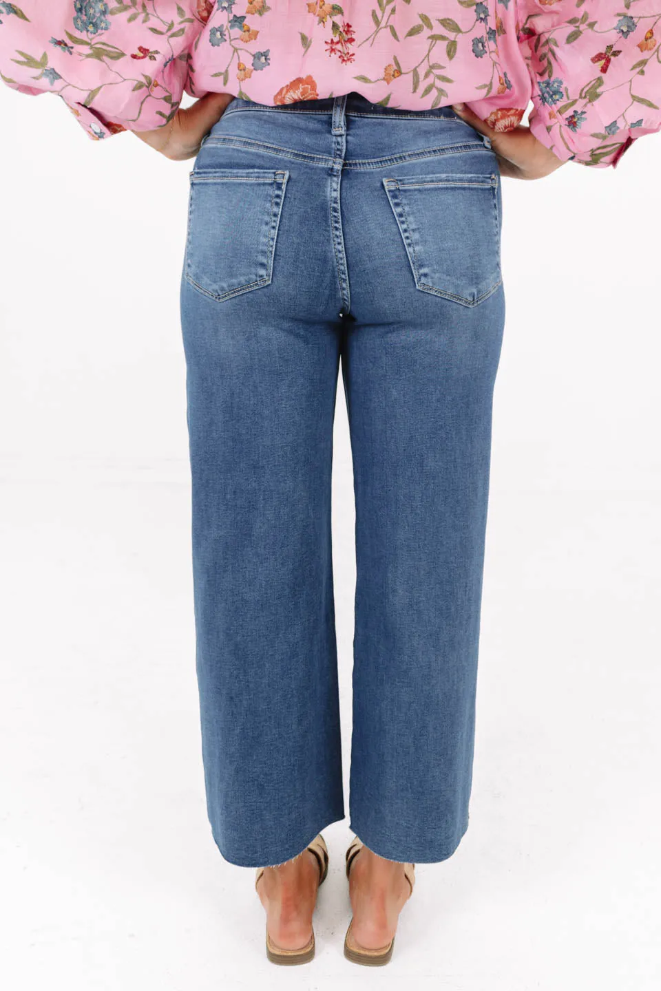 Cool Girl Energy Jeans - Medium Denim sold by The Impeccable Pig product image thumbnail 4