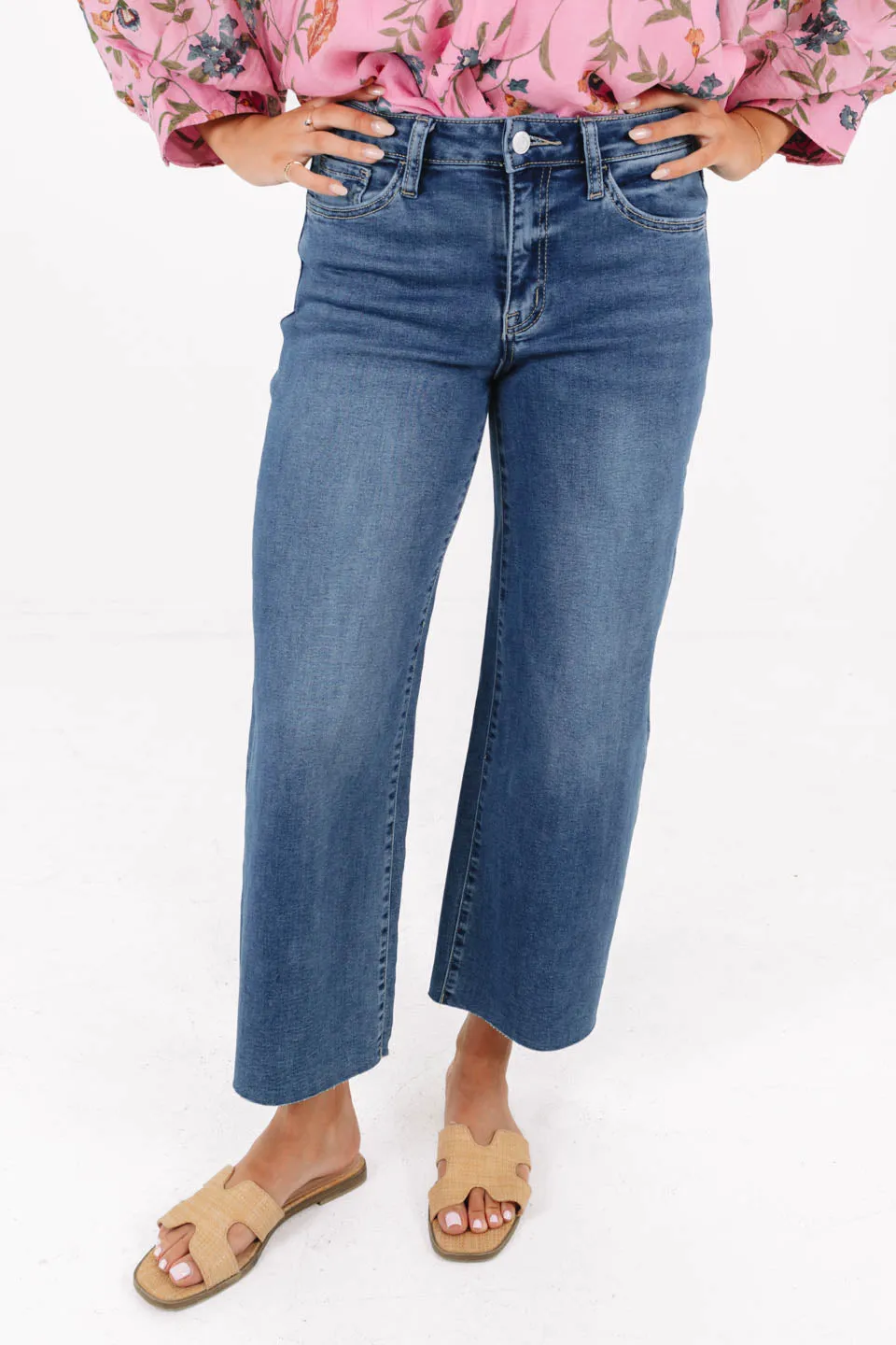 Cool Girl Energy Jeans - Medium Denim sold by The Impeccable Pig product image thumbnail 2