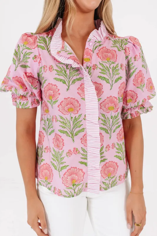 Strawberry Vanilla Top - Pink made by entro