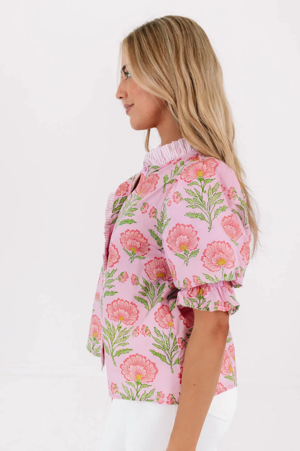 Strawberry Vanilla Top - Pink sold by The Impeccable Pig product image thumbnail 4