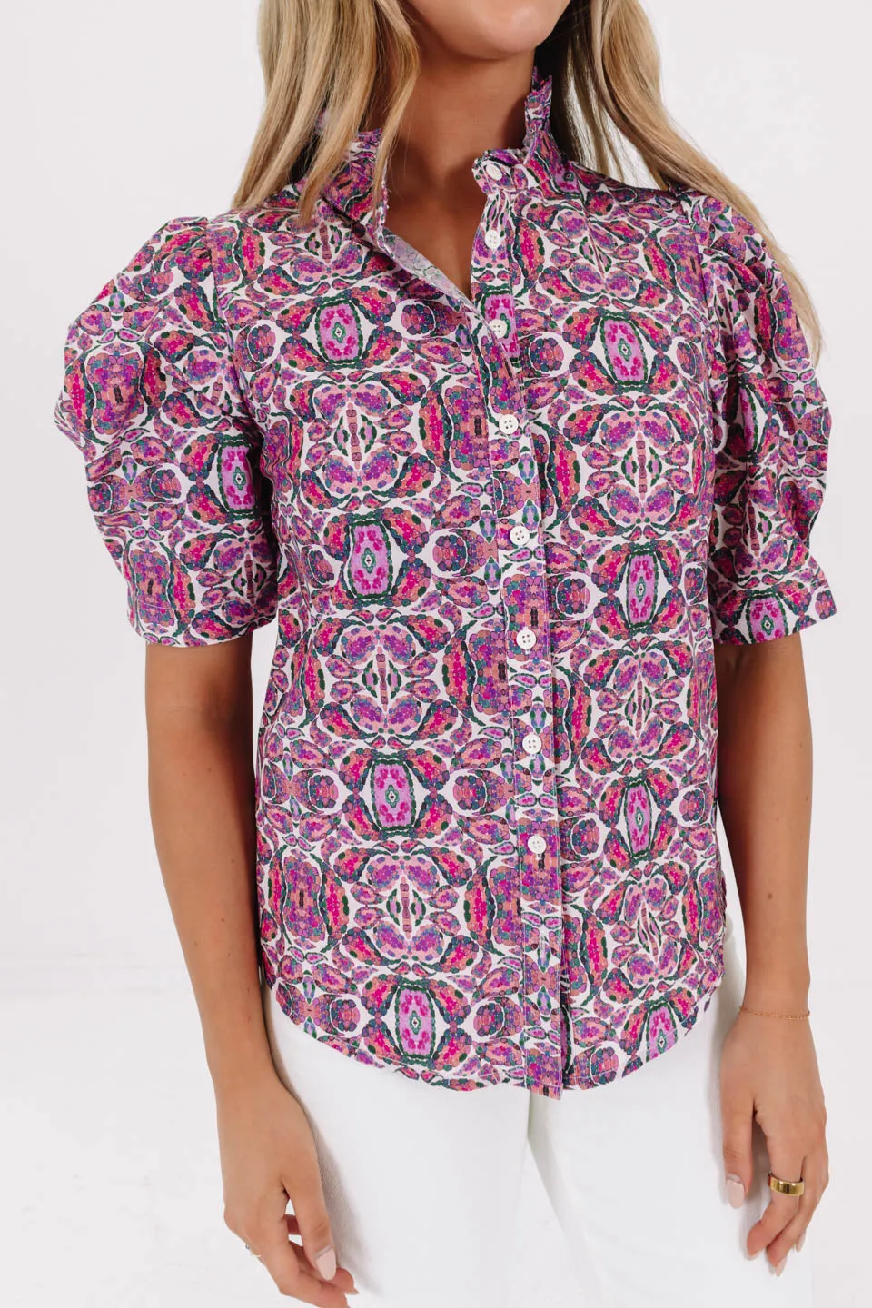 Vintage Colors Top - Pink sold by The Impeccable Pig product image thumbnail 2