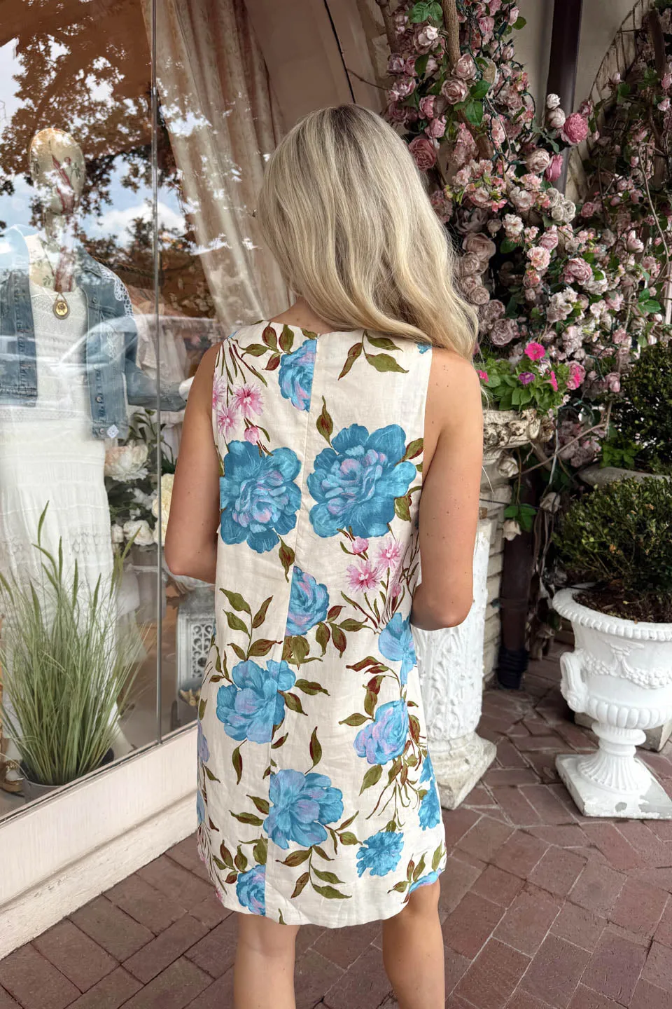Spring Fling Dress - Natural sold by The Impeccable Pig product image thumbnail 5