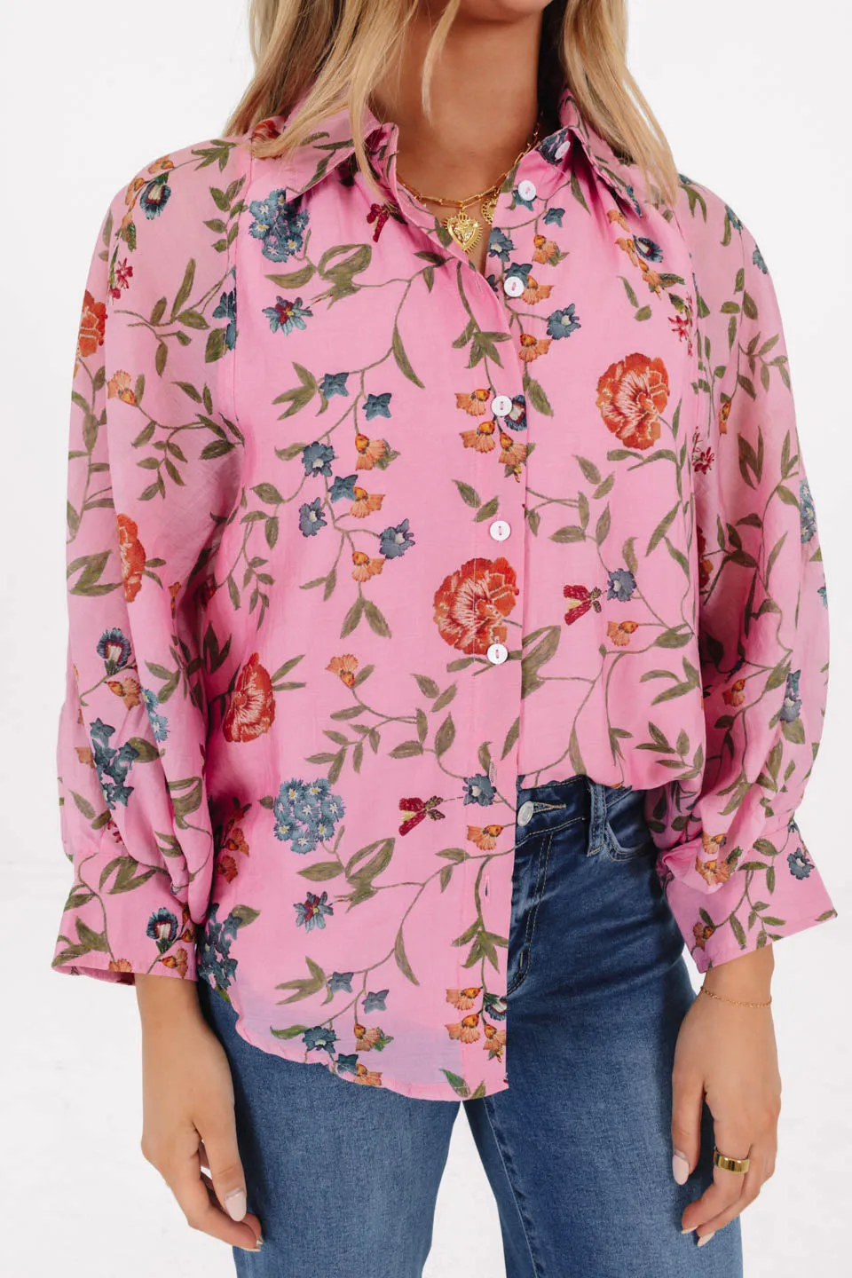 Spring Muse Top - Pink sold by The Impeccable Pig product image thumbnail 2