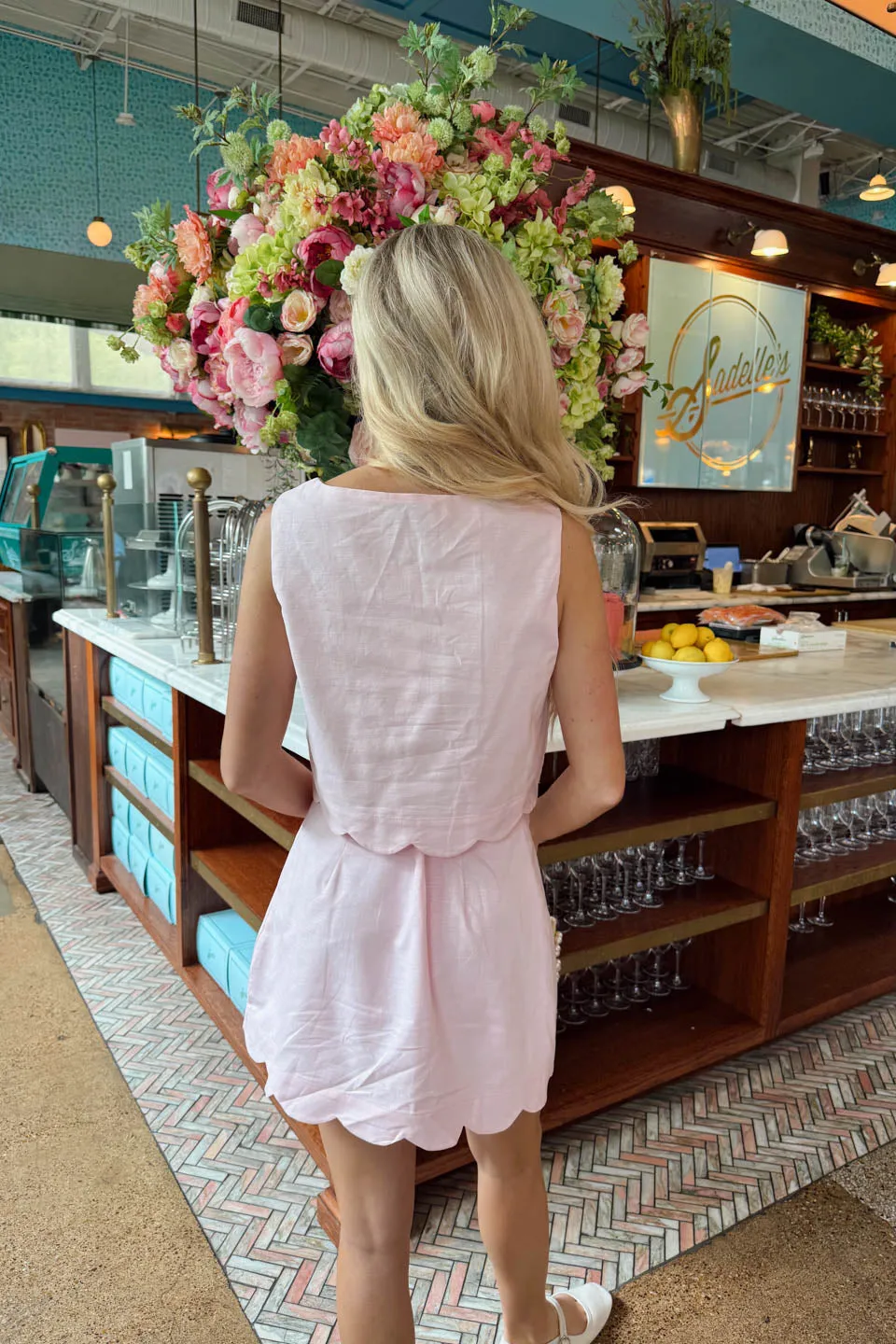Timeless Trim Top - Pink sold by The Impeccable Pig product image thumbnail 5